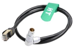 HangTon Teradek COLR Ethernet to Alexa SXT Mini Camera Cable RJ45 Cat7 to 10 Pin Right Angle for ARRI 60cm HangTon Teradek COLR Ethernet to Alexa SXT Mini Camera Cable RJ45 Cat7 to 10 Pin Right Angle for ARRI 60cm