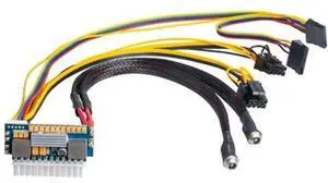 TAOT 450W 24Pin 12V DC Input Peak 450W Output Realan Mini ITX Pico PSU DC ATX PC Switch DC-DC ATX Power Supply Fit for Computer Computer Cable Adapters (Color : Black) TAOT 450W 24Pin 12V DC Input Peak 450W Output Realan Mini ITX Pico PSU DC ATX PC Switch DC-DC ATX Power Supply Fit for Computer Computer Cable Adapters (Color : Black)