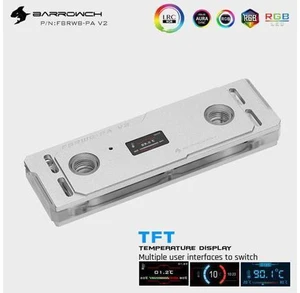 Barrowch FBRWB-PA-V2, RAM Water Blocks/Kits, LRC 2.0 (5v 3pin) Lighting, Standard With RAM Cooling Armors. Silver A set Barrowch FBRWB-PA-V2, RAM Water Blocks/Kits, LRC 2.0 (5v 3pin) Lighting, Standard With RAM Cooling Armors. Silver A set