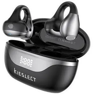 Kieslect Clip on Earbuds Open Ear Wireless Bluetooth Headphones AI 165 Language Translator Earbuds with Wireless Charging Case, Translation Earphones Real Time, Translate Ear Buds for Travel Learning Kieslect Clip on Earbuds Open Ear Wireless Bluetooth Headphones AI 165 Language Translator Earbuds with Wireless Charging Case, Translation Earphones Real Time, Translate Ear Buds for Travel Learning