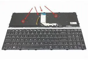 Laptop US Backlight Keyboard for Clevo NH50 NH55 NH57 NH58 MACHENIKE T58 Shinelon M7 7000 9000 Thunderobot 911MT 911ME 911ST Laptop US Backlight Keyboard for Clevo NH50 NH55 NH57 NH58 MACHENIKE T58 Shinelon M7 7000 9000 Thunderobot 911MT 911ME 911ST
