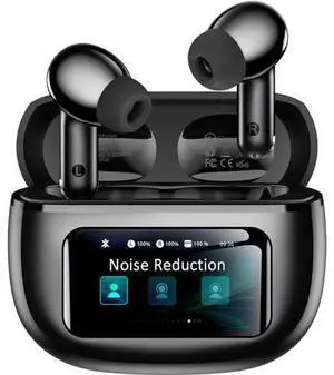Wireless Earbuds Ear Buds Active Noise Cancelling with Charging Case 6.0 Bluetooth Earbuds with AI Clear Calls 40H Playtime for Sports & Working Stereo Sound Headphones for iPhone/Android/iPad Wireless Earbuds Ear Buds Active Noise Cancelling with Charging Case 6.0 Bluetooth Earbuds with AI Clear Calls 40H Playtime for Sports & Working Stereo Sound Headphones for iPhone/Android/iPad
