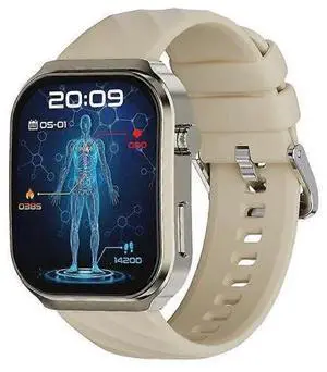 Ecocleanpath Smartwatch with Bluetooth Calling, 2.2" Curved Screen, Heart Rate & SpO2 Monitor, 100+ Modes (Apricot) Ecocleanpath Smartwatch with Bluetooth Calling, 2.2" Curved Screen, Heart Rate & SpO2 Monitor, 100+ Modes (Apricot)