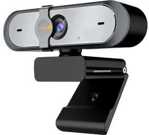 Ecocleanpath 1080P HD Webcam with Privacy Cover, Dual Mics & Autofocus - USB Computer Camera (Black) Ecocleanpath 1080P HD Webcam with Privacy Cover, Dual Mics & Autofocus - USB Computer Camera (Black)