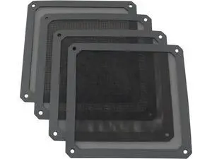 4pcs 140mm PC Fan Dust Filter Magnetic Frame Computer Fan Grills Dust Mesh PC Cooler Filter Screen Dustproof Case Covers 14cm x 14cm, Black 4pcs 140mm PC Fan Dust Filter Magnetic Frame Computer Fan Grills Dust Mesh PC Cooler Filter Screen Dustproof Case Covers 14cm x 14cm, Black