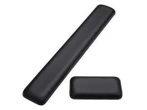Leather-Gel Keyboard Wrist Rest And Mouse Wrist Rest Set, Ergonomic Wrist Support Mouse Pad Wrist Pad Relieve Wrist Pain For Full Size Gaming Keyboard And Mouse, Laptop, Computer, Home, Office Leather-Gel Keyboard Wrist Rest And Mouse Wrist Rest Set, Ergonomic Wrist Support Mouse Pad Wrist Pad Relieve Wrist Pain For Full Size Gaming Keyboard And Mouse, Laptop, Computer, Home, Office