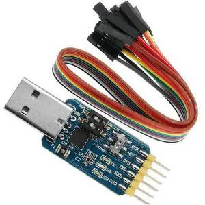 CP2102 USB to TTL UART 232 485 Port Mutual Convert Adapter USB Serial Port Adapter 6 in One Multi-Functional USB Serial Debug Tool for Windows Wince Linux Mac 32 64 CP2102 USB to TTL UART 232 485 Port Mutual Convert Adapter USB Serial Port Adapter 6 in One Multi-Functional USB Serial Debug Tool for Windows Wince Linux Mac 32 64