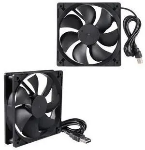 2PACK 120mm 5V USB Computer PC Fan, 120mm Fan 5V USB Brushless 12025 120x25mm for Cooling PC Computer Case CPU Coolers Radiators 2PACK 120mm 5V USB Computer PC Fan, 120mm Fan 5V USB Brushless 12025 120x25mm for Cooling PC Computer Case CPU Coolers Radiators