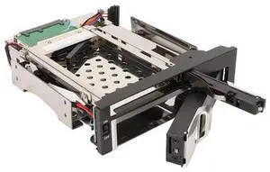 HDD Internal SATA Mobile Rack Cage for 2.5"SSD HDD, Dual Bay SATA III HDD SSD Enclosure Backplane SATA HDD Tray Enclosure for 2.5in 3.5in SATA Hard Drives, Tray Less Hot Swap HDD Internal SATA Mobile Rack Cage for 2.5"SSD HDD, Dual Bay SATA III HDD SSD Enclosure Backplane SATA HDD Tray Enclosure for 2.5in 3.5in SATA Hard Drives, Tray Less Hot Swap
