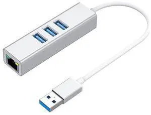 USB to RJ45 Gigabit Network Card 10M/100M/1000M Network Adapter Drive free Expansion Dock Gigabit Computer External USB Network Card 3.0 HUB Integrator USB to RJ45 Gigabit Network Card 10M/100M/1000M Network Adapter Drive free Expansion Dock Gigabit Computer External USB Network Card 3.0 HUB Integrator