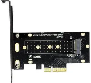 M.2 NVME SSD to PCIe x4 Card Converter,2230,2242,2260,2280 NVM Express PCI-e Adapter request x4,x8,x16 Slot w/PCI Cover Mounting Bracket M.2 NVME SSD to PCIe x4 Card Converter,2230,2242,2260,2280 NVM Express PCI-e Adapter request x4,x8,x16 Slot w/PCI Cover Mounting Bracket