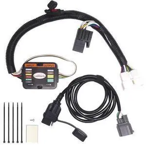 CARROFIX Custom-Fit Vheicle Wiring Kit with 4 Way Flat Trailer Connector for 2012-2015 Honda Pilot with Factory Tow Package CARROFIX Custom-Fit Vheicle Wiring Kit with 4 Way Flat Trailer Connector for 2012-2015 Honda Pilot with Factory Tow Package