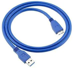 Standard A Type USB 3.0 Male to Micro B Male Adapter Cable 3.28ft 1m Blue Standard A Type USB 3.0 Male to Micro B Male Adapter Cable 3.28ft 1m Blue
