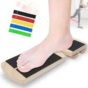 Ankle Balance Board Foot Strengthener - Single Leg Balance Board Foot Exerciser for Sprained Ankle,Posture Corrector, Physical Therapy for Plantar Fasciitis and Toe Stretcher Board for Gym Home Ankle Balance Board Foot Strengthener - Single Leg Balance Board Foot Exerciser for Sprained Ankle,Posture Corrector, Physical Therapy for Plantar Fasciitis and Toe Stretcher Board for Gym Home
