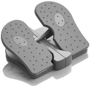 Simple Leg Exerciser While Sitting for Seniors, Foot Pedal Exerciser Under Desk Foot Rest with Massage Help Leg Muscles Release Varicose Veins for Elder at Office Home Gray Simple Leg Exerciser While Sitting for Seniors, Foot Pedal Exerciser Under Desk Foot Rest with Massage Help Leg Muscles Release Varicose Veins for Elder at Office Home Gray