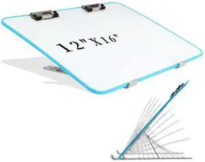 Slant Board for Writing16 x 12 Inch Adjustable Magnetic Whiteboard 20°-60° Slanted Clipboard Portable Workstation Sloped Surface for Writing Reading Drawing (Package Without Pencils) Slant Board for Writing16 x 12 Inch Adjustable Magnetic Whiteboard 20°-60° Slanted Clipboard Portable Workstation Sloped Surface for Writing Reading Drawing (Package Without Pencils)