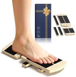 Ankle Balance Board Foot Strengthener Trainer Ideal for Sprained Ankle Recovery Stability Exercises and Physical Therapy Plus Posture Corrector and Foot Stretcher for Plantar Fasciitis Relief Ankle Balance Board Foot Strengthener Trainer Ideal for Sprained Ankle Recovery Stability Exercises and Physical Therapy Plus Posture Corrector and Foot Stretcher for Plantar Fasciitis Relief
