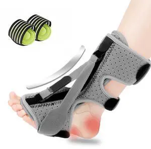 Plantar Fasciitis Night Splint, Upgraded 3 Adjustable Straps Design Achilles Tendonitis Brace for Plantar Fasciitis Relief, Achilles Tendonitis, Foot Drop, Night Splint for Women & Men (1) Plantar Fasciitis Night Splint, Upgraded 3 Adjustable Straps Design Achilles Tendonitis Brace for Plantar Fasciitis Relief, Achilles Tendonitis, Foot Drop, Night Splint for Women & Men (1)