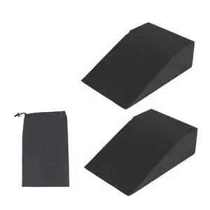 2 Pack Squat Wedge Block for Heel Elevated Squat Weightlifting Calf Stretcher Slant Board for Mobility Balance and Strength Performance 2 Pack Squat Wedge Block for Heel Elevated Squat Weightlifting Calf Stretcher Slant Board for Mobility Balance and Strength Performance