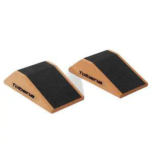 Squat Wedge Blocks Stretching blocks,Non-Slip Surface with Beveled Edges for Core Exercises,Natural Eco-Friendly/squats& weightlifting&yoga,Travel Friendly (9 * 5 * 2.6"Block*2) Squat Wedge Blocks Stretching blocks,Non-Slip Surface with Beveled Edges for Core Exercises,Natural Eco-Friendly/squats& weightlifting&yoga,Travel Friendly (9 * 5 * 2.6"Block*2)