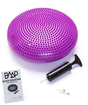 Exercise Balance Stability Disc with Hand Pump, Purple Exercise Balance Stability Disc with Hand Pump, Purple