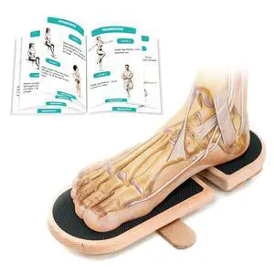 Ankle Balance Board - Premium Solid Birchwood Foot Strengthener for Stability Ankle Balance Board - Premium Solid Birchwood Foot Strengthener for Stability