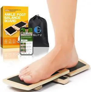 Ankle Balance Board Foot Strengthener Trainer for Sprained Ankle, Stability Exercises, Physical Therapy, Plantar Fasciitis Relief, Posture Correction, Balance Training, Anti Slip Wobble Board Ankle Balance Board Foot Strengthener Trainer for Sprained Ankle, Stability Exercises, Physical Therapy, Plantar Fasciitis Relief, Posture Correction, Balance Training, Anti Slip Wobble Board