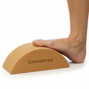 Soxsense Half Moon Recovery Block & Calf Stretching- Improve Balance, Stability & Foot Mobility/Calf Stretcher for Plantar Fasciitis Relief/Yoga & Pilates Balance Trainer 1 Block Soxsense Half Moon Recovery Block & Calf Stretching- Improve Balance, Stability & Foot Mobility/Calf Stretcher for Plantar Fasciitis Relief/Yoga & Pilates Balance Trainer 1 Block