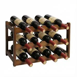 Bamboo Wine Rack 3-Tier 12 Bottle, Freestanding Countertop Wine Storage Shelf, Sturdy Natural Wine Holder Display Cabinet for Kitchen, Pantry, Dining Room & Home Bar (3 Tier) Bamboo Wine Rack 3-Tier 12 Bottle, Freestanding Countertop Wine Storage Shelf, Sturdy Natural Wine Holder Display Cabinet for Kitchen, Pantry, Dining Room & Home Bar (3 Tier)