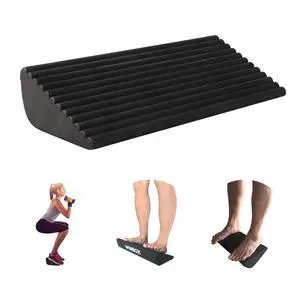 Squat Wedge and Slant Board for Calf Stretching, Foot Stretcher for Physical Therapy, Calf Stretcher for Improving Mobility Balance and Strength Performance Squat Wedge and Slant Board for Calf Stretching, Foot Stretcher for Physical Therapy, Calf Stretcher for Improving Mobility Balance and Strength Performance