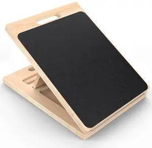 Adjustable Slant Board for Calf Stretching 15° 20° 25° 30°,Portable Wooden Calf Stretcher Incline Board for Knees Ankle Heel Feet Leg,250lbs Weight Capacity Adjustable Slant Board for Calf Stretching 15° 20° 25° 30°,Portable Wooden Calf Stretcher Incline Board for Knees Ankle Heel Feet Leg,250lbs Weight Capacity