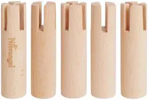 Set of Beech Stilts for Elevating & Safely Setting Niteangel Multi-Chamber Series Maze House (Set of 5 Stilts (4.33'' H)) Set of Beech Stilts for Elevating & Safely Setting Niteangel Multi-Chamber Series Maze House (Set of 5 Stilts (4.33'' H))