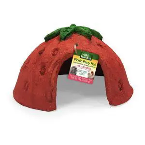 Picnic Party Hut, Artificial Strawberry Flavored House for Pets, 1 Ct. Picnic Party Hut, Artificial Strawberry Flavored House for Pets, 1 Ct.