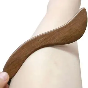 Sandalwood Muscle Gua Sha Scraper Tool, Natural Wood Scraping Board for Body Therapy, Muscle Relief and Lymphatic Drainage, 1 PCS Sandalwood Muscle Gua Sha Scraper Tool, Natural Wood Scraping Board for Body Therapy, Muscle Relief and Lymphatic Drainage, 1 PCS