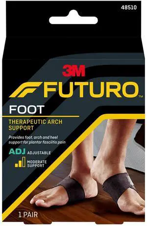 FUTURO Therapeutic Arch Support, Helps Relieve Symptoms of Plantar Fasciitis, Adjustable FUTURO Therapeutic Arch Support, Helps Relieve Symptoms of Plantar Fasciitis, Adjustable