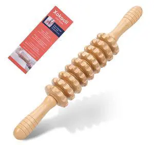Cellulite Massage Tool Wood Therapy Massage Tools Fascia Blaster Cellulite Roller Lymphatic Drainage Massager Deep Tissue Massage Stick for Legs Thighs Muscle Relief Recovery(White 9-Wheel) Cellulite Massage Tool Wood Therapy Massage Tools Fascia Blaster Cellulite Roller Lymphatic Drainage Massager Deep Tissue Massage Stick for Legs Thighs Muscle Relief Recovery(White 9-Wheel)