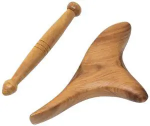 2PCS Reflexology Tools Wood Body Massager Triangle Gua Sha Board Scraping Board Foot Massage Stick Tool Head Neck Hand Waist Calf Leg Foot Massager (Camphor Wood) 2PCS Reflexology Tools Wood Body Massager Triangle Gua Sha Board Scraping Board Foot Massage Stick Tool Head Neck Hand Waist Calf Leg Foot Massager (Camphor Wood)