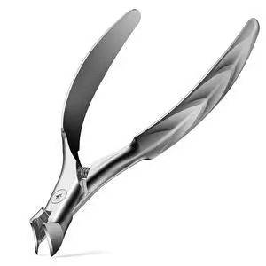 Wide Jaw Thick Toenail Clippers Thick Toenails - Precision Stainless Steel Toe Nail Clippers for Thick Nails for Seniors with Catcher - Silver Wide Jaw Thick Toenail Clippers Thick Toenails - Precision Stainless Steel Toe Nail Clippers for Thick Nails for Seniors with Catcher - Silver