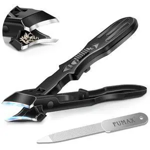 Toenail Clippers for Thick Toenails with Wide Opening, Large Heavy Duty Slant Nail Clippers for Seniors Thick Nails, Long Handle Sharp Ingrown Toe Nail Clippers Gifts for Men Women Adults, Black Toenail Clippers for Thick Toenails with Wide Opening, Large Heavy Duty Slant Nail Clippers for Seniors Thick Nails, Long Handle Sharp Ingrown Toe Nail Clippers Gifts for Men Women Adults, Black