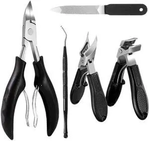 Toenail Clippers for Thick Toenails for Seniors, Angled Head Large Toe Nail Clippers Set for Men, Heavy Duty Ingrown Toenail Clippers Long Handled, Ultra Sharp Slanted Nail Cutter Toenail Clippers for Thick Toenails for Seniors, Angled Head Large Toe Nail Clippers Set for Men, Heavy Duty Ingrown Toenail Clippers Long Handled, Ultra Sharp Slanted Nail Cutter