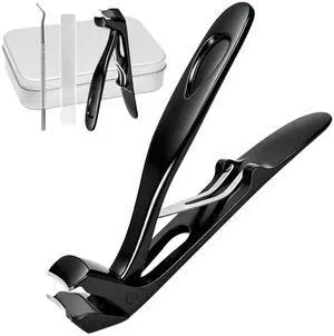 Toenail Clippers for Thick Toenails, Angled Head Cutters for Seniors, 3-Pack Ultra Wide Jaw Opening Fingernail Trimmer with Catcher, Premium Steel Heavy-Duty Nail Tools for Men Women Toenail Clippers for Thick Toenails, Angled Head Cutters for Seniors, 3-Pack Ultra Wide Jaw Opening Fingernail Trimmer with Catcher, Premium Steel Heavy-Duty Nail Tools for Men Women