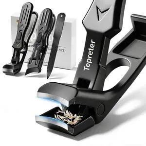 3Pcs Angled Head and Slanted Toe Nail Clippers for Thick Nail for Seniors 3Pcs Angled Head and Slanted Toe Nail Clippers for Thick Nail for Seniors
