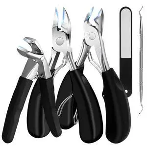 Toenail Clippers for Seniors Thick Nails, Ultra Sharp Sturdy Fingernail Toenail Clipper Heavy Duty Ingrown Toenail Clippers, Thick Toenails with Wide Jaw, Long Handle Nail Clippers with Catcher Toenail Clippers for Seniors Thick Nails, Ultra Sharp Sturdy Fingernail Toenail Clipper Heavy Duty Ingrown Toenail Clippers, Thick Toenails with Wide Jaw, Long Handle Nail Clippers with Catcher