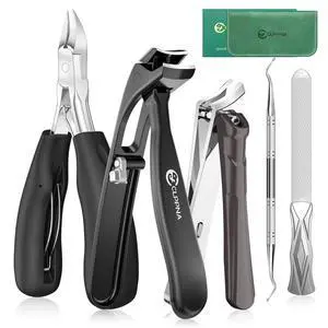 Toenail Clippers for Seniors with Safety Lock Long Handle, Large Toe Nail Clippers for Thick Toenails for Men Women, Wide Opening Slanted Fingernail Clippers with Catcher Precision Nail Cutter Set Toenail Clippers for Seniors with Safety Lock Long Handle, Large Toe Nail Clippers for Thick Toenails for Men Women, Wide Opening Slanted Fingernail Clippers with Catcher Precision Nail Cutter Set