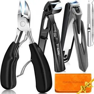 Toenail Clippers for Thick Toenails for Seniors, 2026 Angled Head Large Toe Nail Clippers for Men with Wide Jaw Opening, Sharp Heavy Duty Fingernail Clipper Cutter with Catcher Long Handle Toenail Clippers for Thick Toenails for Seniors, 2026 Angled Head Large Toe Nail Clippers for Men with Wide Jaw Opening, Sharp Heavy Duty Fingernail Clipper Cutter with Catcher Long Handle