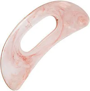 Large Body Gua Sha Tool for Lymphatic Drainage, Cellulite, Sculpting and Sore Muscles, Grip-Friendly with Smooth Resin & Ergonomic Design for Jawline, Neck, Thighs and Stomach by M3 - Pink Large Body Gua Sha Tool for Lymphatic Drainage, Cellulite, Sculpting and Sore Muscles, Grip-Friendly with Smooth Resin & Ergonomic Design for Jawline, Neck, Thighs and Stomach by M3 - Pink