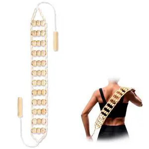 Wood Therapy Massage Tools,Back Wooden Massage Roller Rope Tool Maderoterapia Kit Professional Cellulite Massager for Body Shaping, Contouring,Back Neck Leg Muscle Relief Wood Therapy Massage Tools,Back Wooden Massage Roller Rope Tool Maderoterapia Kit Professional Cellulite Massager for Body Shaping, Contouring,Back Neck Leg Muscle Relief