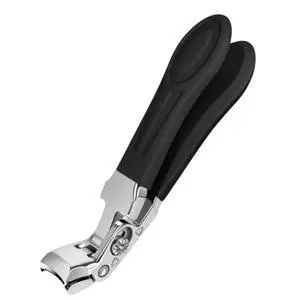 Professional Sapphire Black Angled Nail Clippers for Seniors 5'' Elegant Thick Toenail Clipper with Nail File, Ultra-Sharp Blades, Nail Catcher, Easy Grip & Safe Home Manicure & Pedicure Care Tool Professional Sapphire Black Angled Nail Clippers for Seniors 5'' Elegant Thick Toenail Clipper with Nail File, Ultra-Sharp Blades, Nail Catcher, Easy Grip & Safe Home Manicure & Pedicure Care Tool