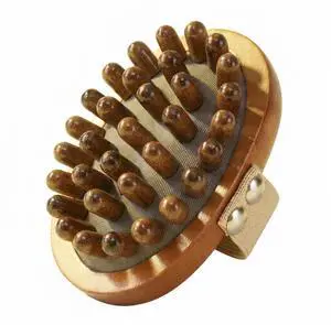 Wooden Meridian Massage Brush - Cepillo de Masaje & Wooden Hair Comb for Gentle Lymphatic Drainage, Oil-Safe Natural Wood Body & Scalp Brush with Cushioned Teeth, Self-Care Gift for Women Wooden Meridian Massage Brush - Cepillo de Masaje & Wooden Hair Comb for Gentle Lymphatic Drainage, Oil-Safe Natural Wood Body & Scalp Brush with Cushioned Teeth, Self-Care Gift for Women