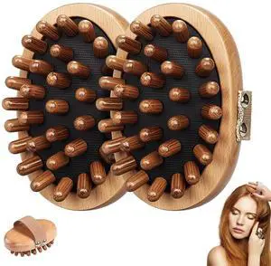 2PCS Meridian Brush Massage Body, Meridian Pressure Brush Wood Therapy Massage Tools for Full Body Shaping and Pain Relief 2PCS Meridian Brush Massage Body, Meridian Pressure Brush Wood Therapy Massage Tools for Full Body Shaping and Pain Relief